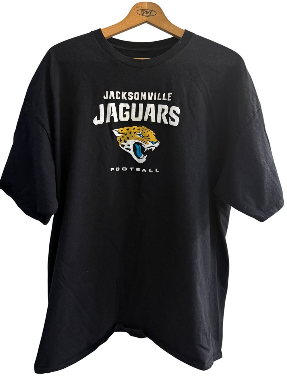 JACKSONVILLE JAGUARS FOOTBALL 3XL BLACK T-SHIRT NFL